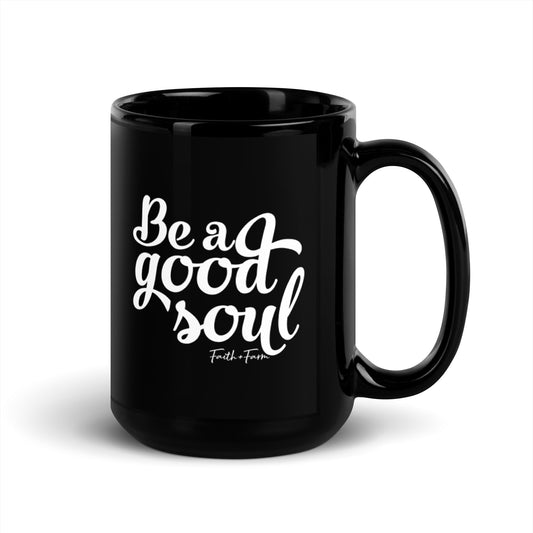 Black Glossy Mug