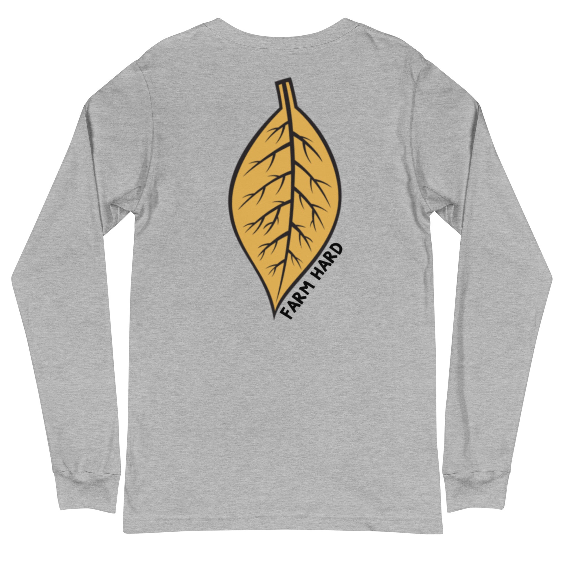 tobacco leaf shirt Long Sleeve T-Shirt Dual side seams hold the garments shape for longer Leggett Town & Country Tobacco