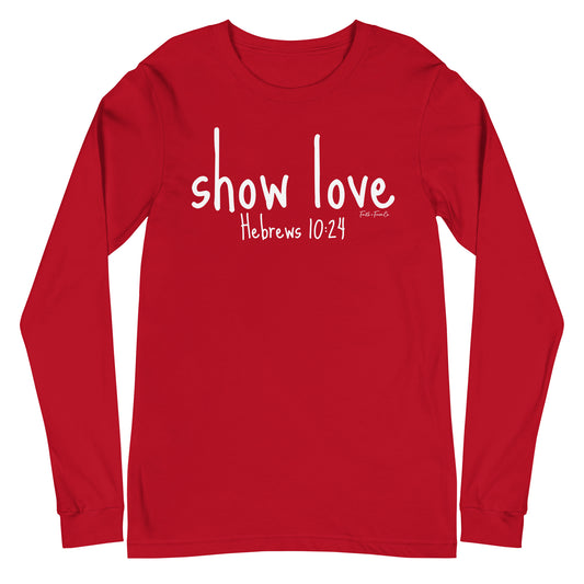 Show Love Long Sleeve Tee